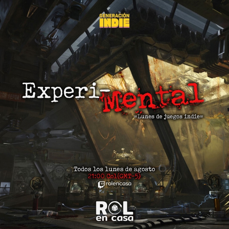 Agosto de Juegos Indie en @RolEnCasa