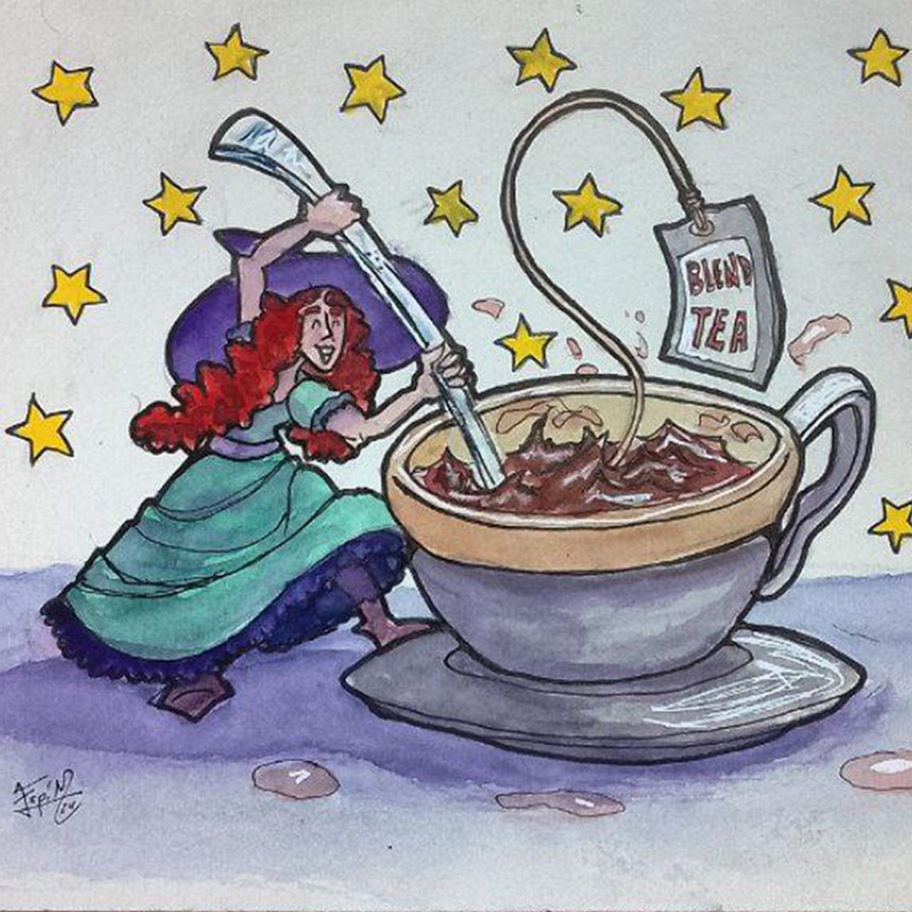 Portada de Té y Brujería