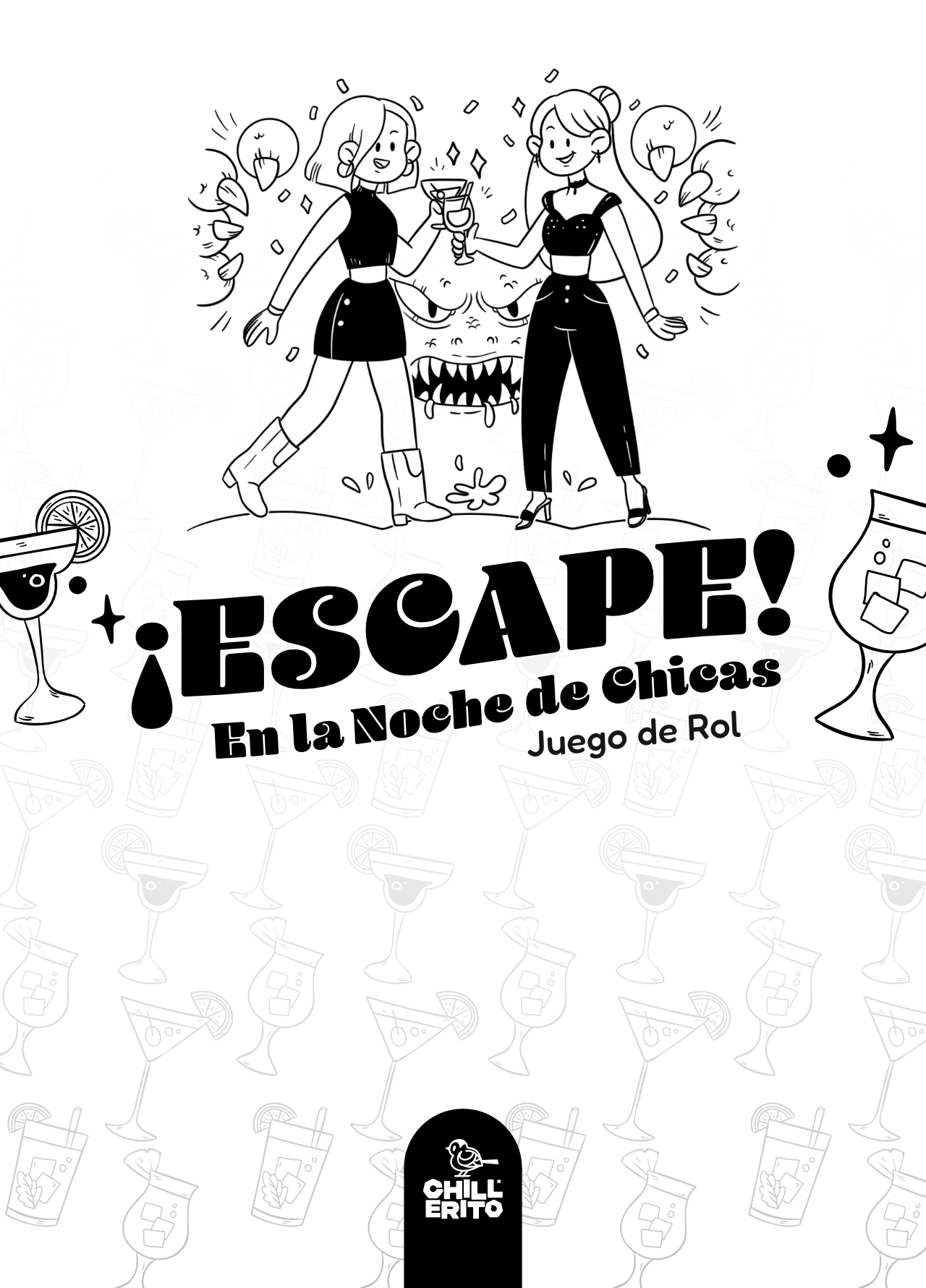 Portada de ¡Escape! ...en la Noche de Chicas
